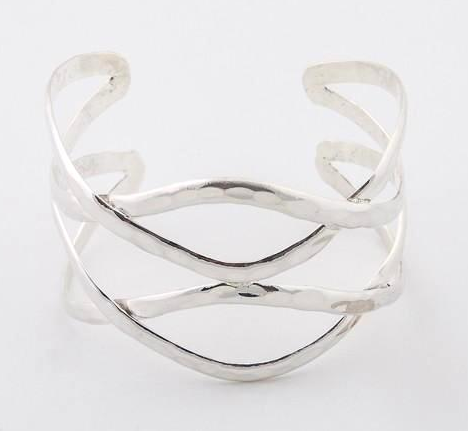 Silver Plated Cuff Bracelet