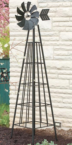 Panacea Windmill Obelisk, Black