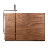 MERIDIAN BLACK WALNUT CUTTING BOARD AND CHEESE SLICER